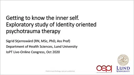 Exploratory study of Identity oriented psychotrauma therapy